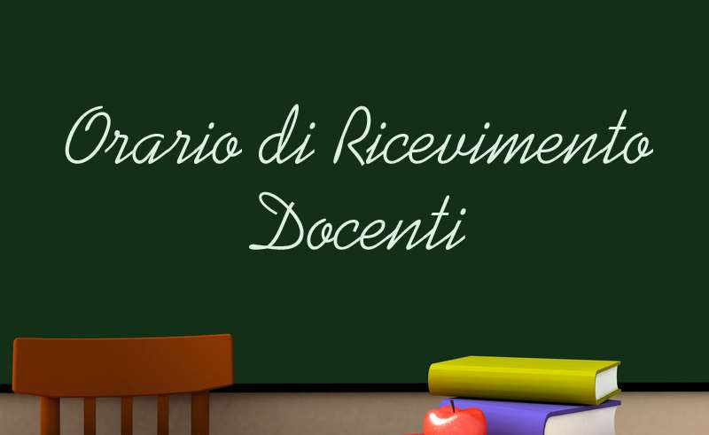 orario di ricevimento docenti